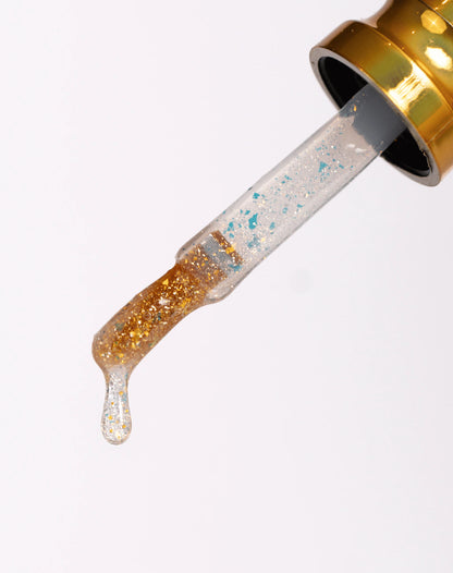 Top Coat Glitter Fofíneo 12ml Uze Nails