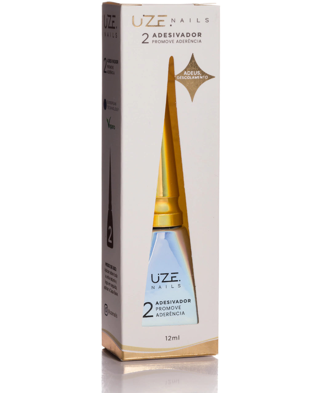 2 Adesivador 12ml Uze Nails