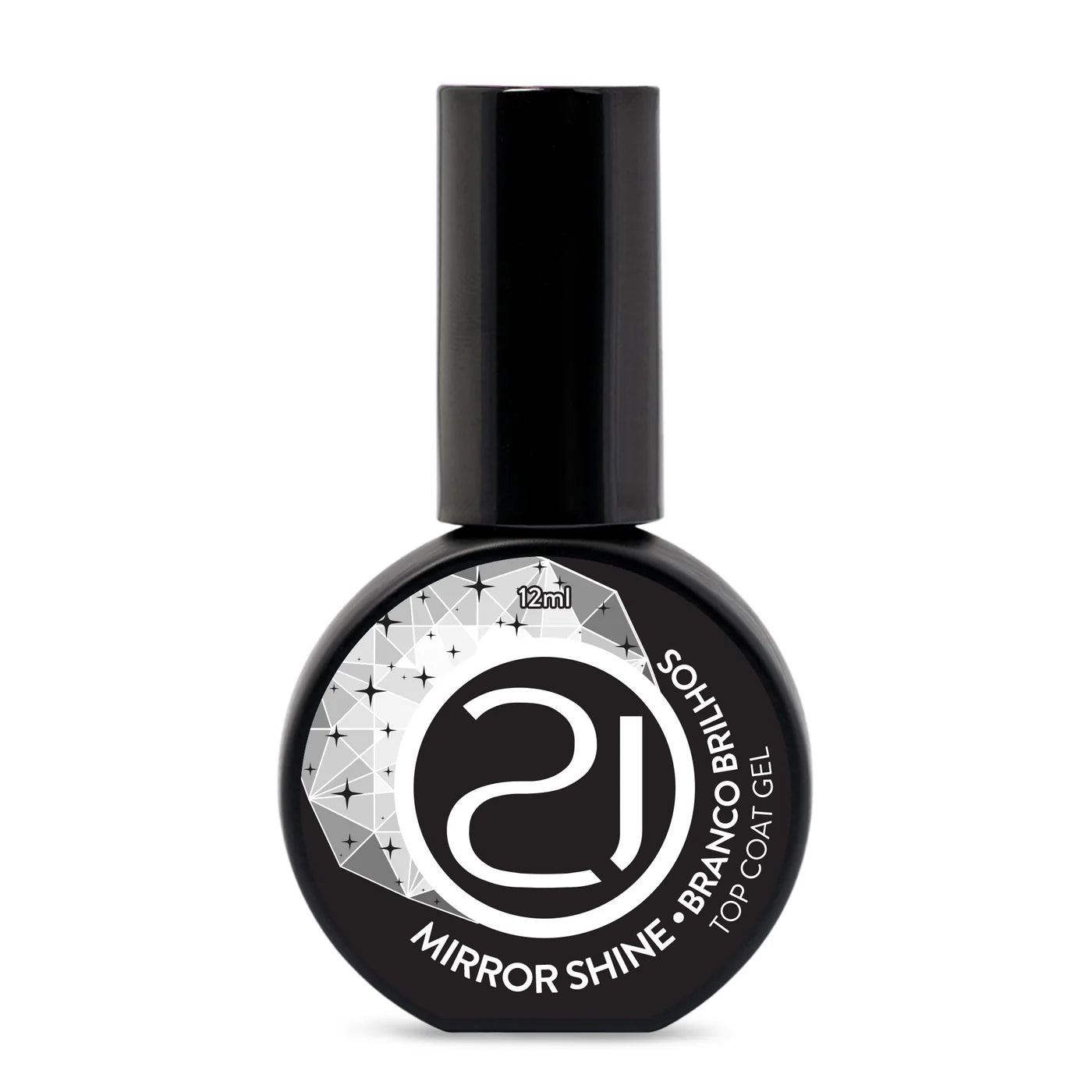 Top Coat Mirror Shine Branco Brilhos